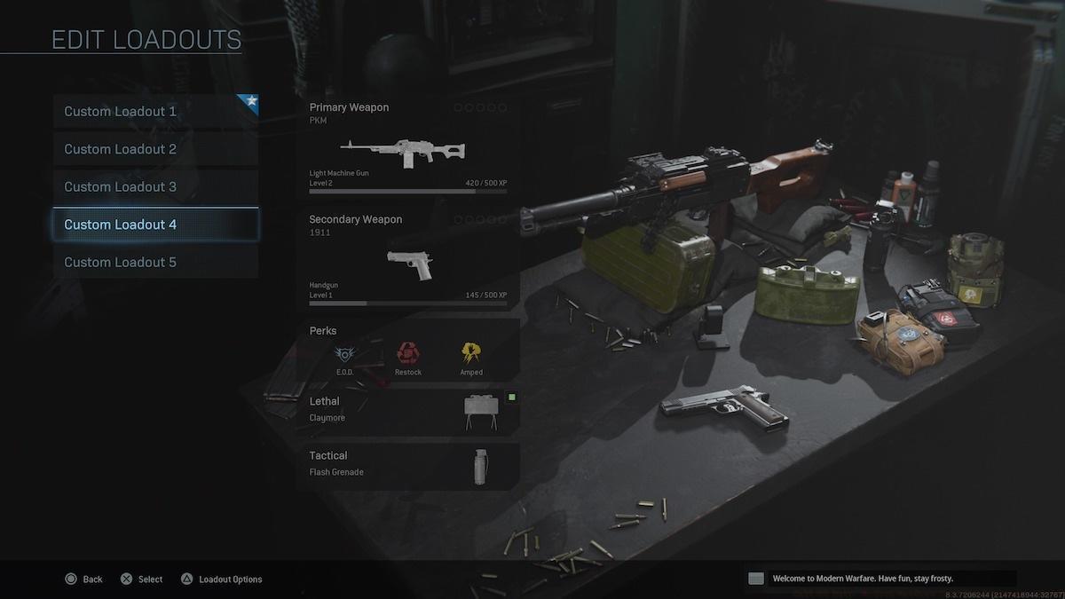Build A Spec Ops Loadout